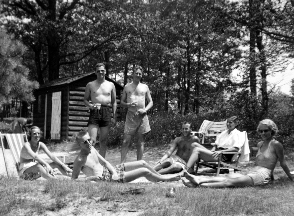 Beach group 1952