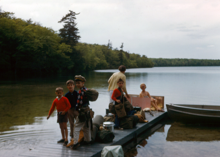 Going camping 1960